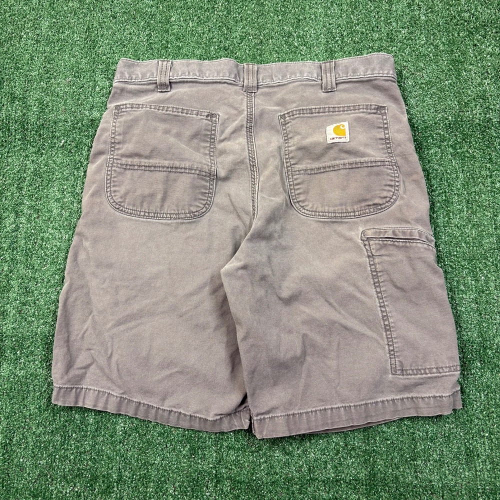 Carhartt Relaxed Fit Carpenter Shorts Grey 34